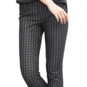 Banana Republic Sloan pants plaid